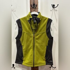 Green and Black Fleece Vest by REI